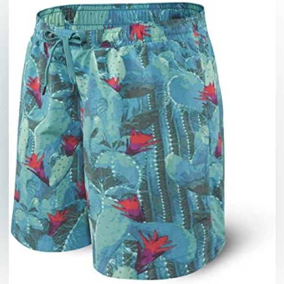 SAXX Cannonball 2 in 1 Swim Shorts Size Large - Picture 2 of 11